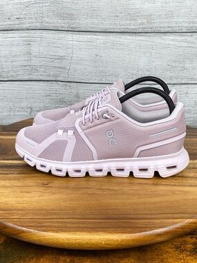 ON Running Cloud 6 Mauve Orchid Pink Slip On Lifestyle Shoes Women’s Size 7.5
